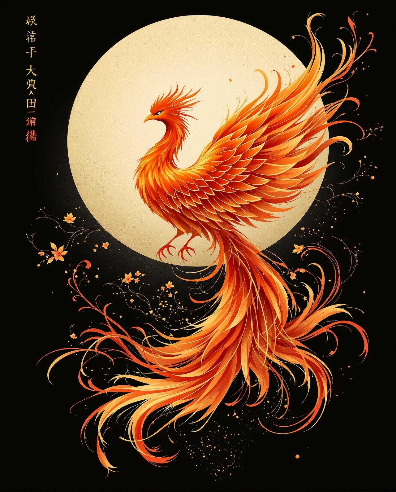 霸天影院品牌意象 - 凤凰展翅，光彩夺目